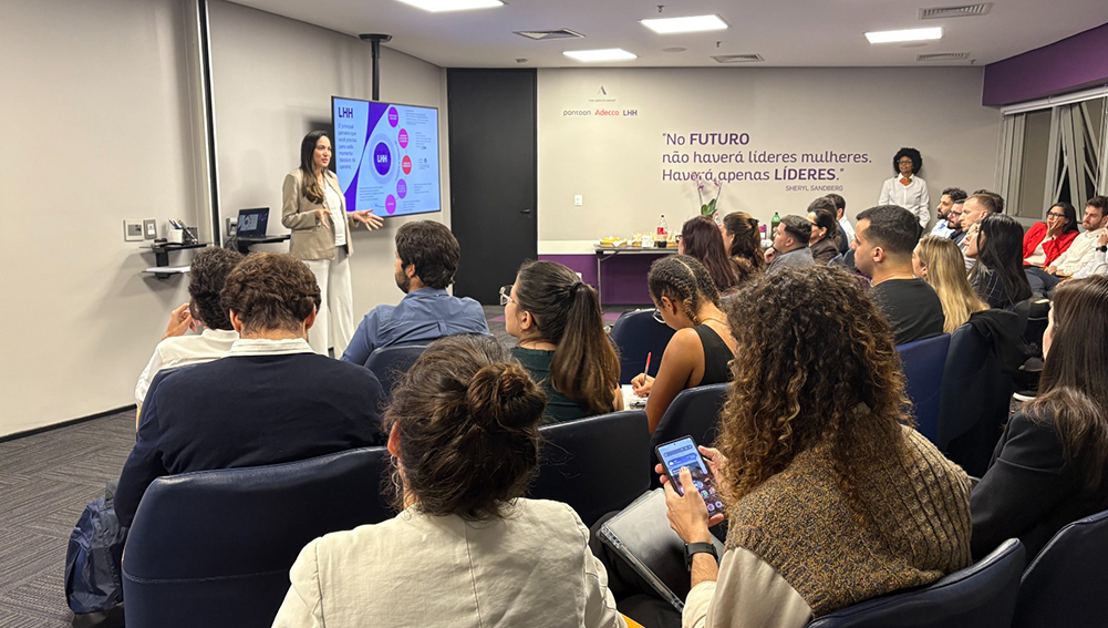 Com o apoio da LHH Recruitment Solutions, responsável por receber os participantes…